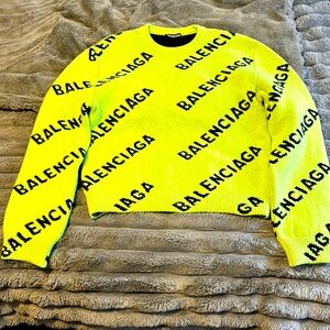 Balenciaga logo sweater